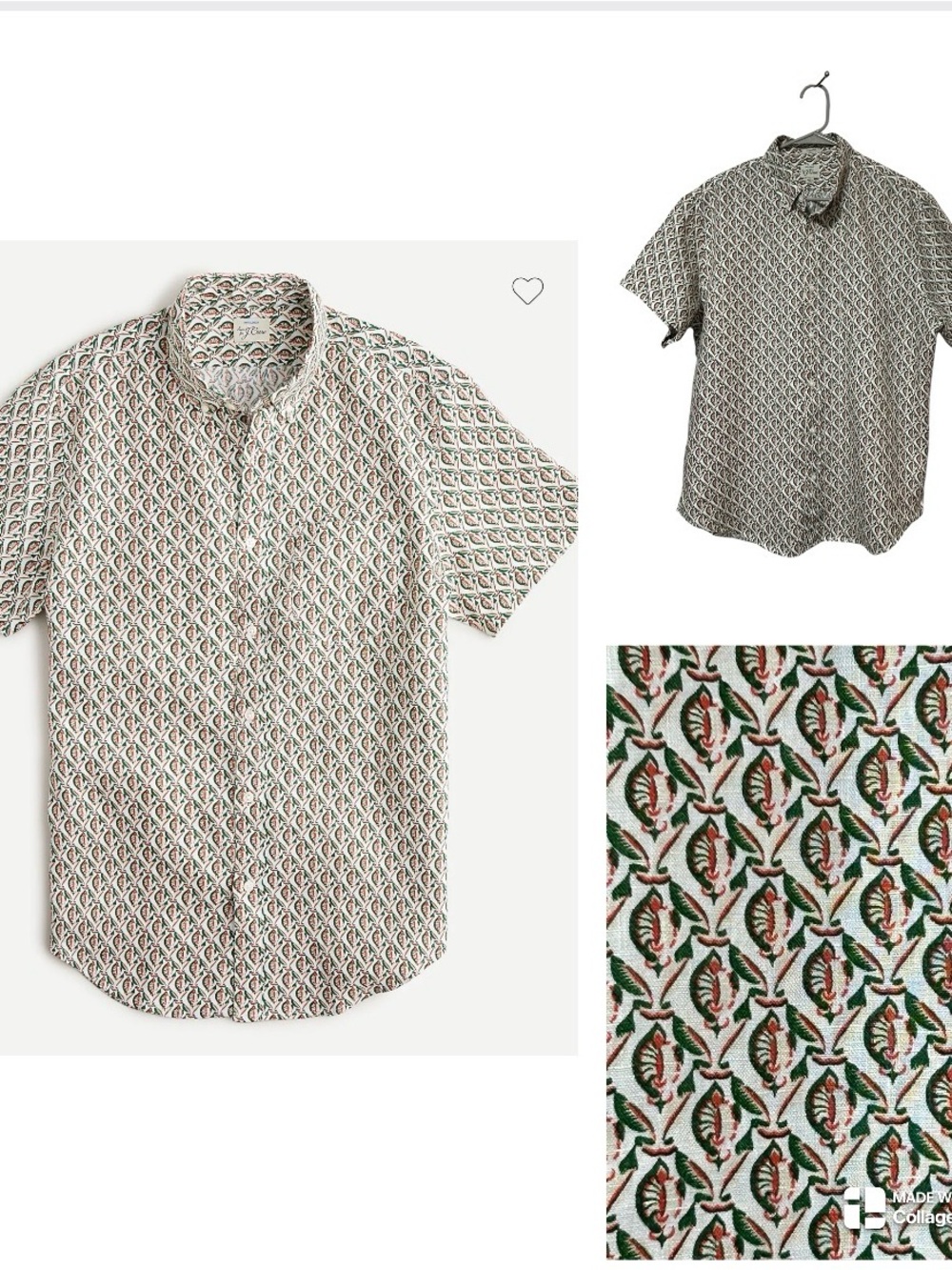 J. Crew linen button up